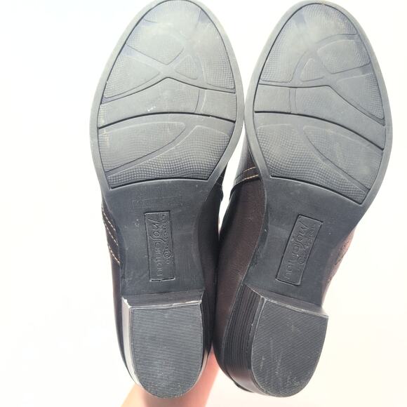 Natual Soul All Thru Comfort Kasta Espresso Brown Zip Up Pumps Women's 9M - Picture 6 of 8